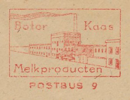 Meter Cover Netherlands 1949 Milk Factory - Butter - Cheese - Vlaardingen - Alimentación