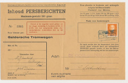 Dieren - Doetinchem 1951 - Persbericht Geldersche Tramwegen - Non Classificati