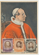 Maximum Card Vatican 1946 Council Of Trent - Altri & Non Classificati