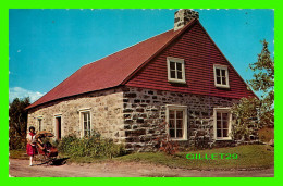 ISLE AUX COUDRES, QUÉBEC - LA MAISON LECLERC, CONSTRUITE EN 1750 - ÉCRITE -  PUB. PAR PO-LO RÉCLAME ENR - - Sonstige & Ohne Zuordnung