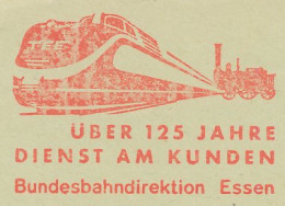 Meter Cut Germany 1965 Deutsche Bundesbahn - Treinen