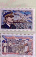 SAINT PIERRE ET MIQUELON 1994 - 2 V YT 592 596 - Neufs