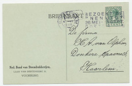Briefkaart Voorburg 1928 - Bond Van Steendrukkerijen - Unclassified