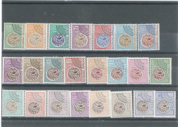 FRANCE - PRÉO - MONNAIES GAULOISES(1964 /76 ) -N° 123 / 145 -USAGÉS- - 1964-1988