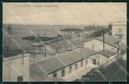 Taranto Città Stazione Torpediniere Cartolina RT3445 - Taranto