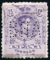 Madrid - Perforado - Edi O 270 - "BHA" Grande (Banco) - Oblitérés