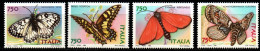 Italien 1996 - Mi.Nr. 2449 - 2452 - Postfrisch MNH - Tiere Animals Schmetterlinge Butterflies - Vlinders