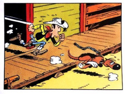 111 - Panini LUCKY LUKE 1990 Sticker Vignette - Other & Unclassified