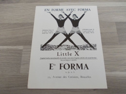 Reclame Advertentie Uit Oud Tijdschrift 1957 - En Forme Avec FORMA Gaines - Little X Gaine Et Gaine-culotte - Advertising