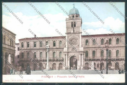 Padova Città Orologio PIEGA Cartolina ZQ2098 - Padova (Padua)