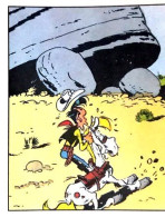 180 - Panini LUCKY LUKE 1990 Sticker Vignette - Autres & Non Classés