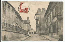 Rue De Vaux Et Hôtel De Ville Caisse D'Epargne    1908   N° - Saint Mihiel