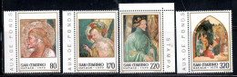 REPUBBLICA DI SAN MARINO 1979 NATALE CHRISTMAS NOEL WEIHNACHTEN NAVIDAD SERIE COMPLETA COMPLETE MNH - Ungebraucht