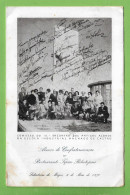 Salvaterra De Magos - Alunos Da Escola Industrial Machado De Castro Em 1970 - Lisboa - Ementa - Menu - Portugal - Menu