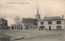 Mignères * L'église Et La Place Du Village * Café De La Place épicerie - Other & Unclassified