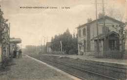 Mignères Gondreville * Intérieur De La Gare * Ligne Chemin De Fer - Other & Unclassified