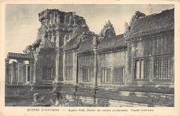 Cambodge - Ruines D'Angkor - Angkor-Vath, Porche Des Entrées Occidentales - Ed. Nadal 10 - Cambodja