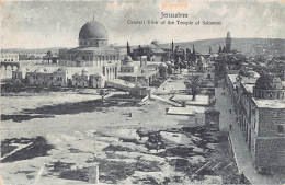 JERUSALEM - Dome Of The Rock Qubbat As-Sakhra - General View Of The Temple Of Salomon - Publ. The Cairo Postcard Trust 1 - Israel
