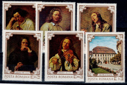 ROMANIA 1970 BRUKENTHAL MUSEUM IN SIBIU MI No 2897-902 MNH VF!! - Unused Stamps