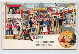 LUXEMBOURG-VILLE - Fête Foraine Schueberfouer - LITHO Voir Les Scsnas Pour L'état - Ed. Gg. Imfang 544 - Luxembourg - Ville