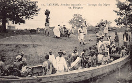 Mali - BAMAKO - Passage Du Fleuve Niger En Pirogue - Ed. Maurel & Prom 21 - Malí