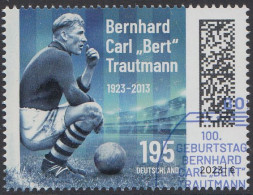 D,Bund Mi.Nr. 3787, 100. Geburtstag Berhard Casr "Bert" Trautmann (195) - Sonstige & Ohne Zuordnung