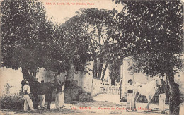 Tunisie - TUNIS - Caserne De Cavalerie à La Manouba - Ed. P. Louit 489 - Tunisia