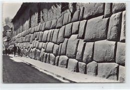 Peru - CUZCO - Calle Con Muro Incaico - Ed. Swiss Foto 60235 - Perù