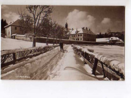 La Part Dieu ,paysage De Neige, Carte Photo - Other & Unclassified