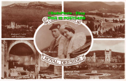 R405437 Greetings From Royal Deeside. Their Majesties. Interior Crathie Church. - Mondo