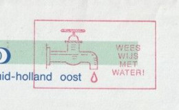 NL Cover Nice Meter WEES WIJS MET WATER Druppelende Kraan Gouda 29-12-1987 - Environment & Climate Protection