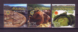 Croatia 2024 CROATIAN PROTECTED AGRICULTURAL AND FOOD PRODUCTS (3) MNH - Croatie