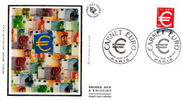 FDC 1999 CARNET EURO - 1990-1999