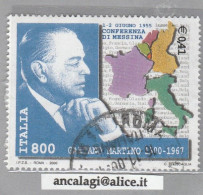 USATI ITALIA 2000 - Ref.0826 "GAETANO MARTINO" 1 Val. - - 1991-00: Usati