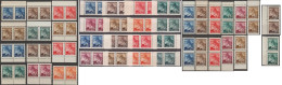 024/ Pof. 20-27, Border Pairs - Unused Stamps