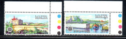 MALTA 1977 EUROPA CEPT BLOCK SHEET COMPLETE SET SERIE COMPLETA MNH - Malte