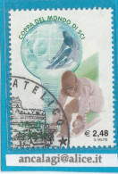 USATI ITALIA 2000 - Ref.0828 "COPPA DEL MONDO DI SCI" 1 Val. - - 1991-00: Afgestempeld