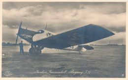 Junkers GANZMETALL-VERKEHRSFLUGZEUG - TYPE F. 13 L.  2 Führer, 4 Passagiere - - NB! PHOTO   NB! Infozeite IST Inkludiert - 1919-1938: Between Wars