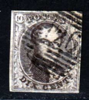 Belgique 1851 Yvert 6 (o) B Oblitere(s) - 1851-1857 Medallones (6/8)