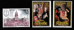 Espagne 1981 Yvert 2265 / 2267 ** TB - Unused Stamps