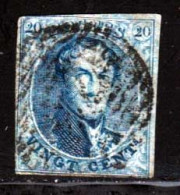 Belgique 1851 Yvert 7 (o) B Oblitere(s) - 1851-1857 Medaglioni (6/8)