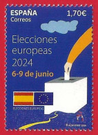 España. Spain. 2024. Elecciones Europeas - Ungebraucht