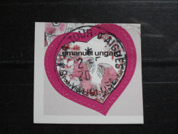 266A  Coeur Ungaro De Carnet De 2009 Avec Cachet Rond De La Poste - Usati