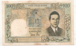 French Indochina 100 Piastres ND 1954 Vietnam P-108 Very Fine - Autres - Asie