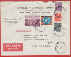 ITALIA - Storia Postale Repubblica - 1968 - 50 Anno Internazionale Del Turismo; Emblema Dell'anno Internazionale Del Tur - 1946-60: Marcophilia
