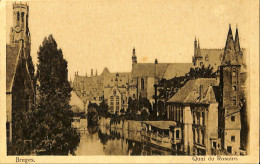 Belgique - Flandre Occidentale - Brugge - Bruges  - Quai Du Rosaire - Brugge