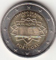 Moeda De Portugal, (01), 2 Euro Do Tratado De Roma De 2007, UNC - Portugal