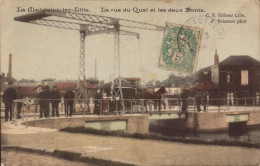 Nord, La Madeleine Lez Lille, La Rue Du Quai Et Les Deux Ponts - La Madeleine