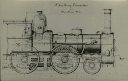 Reproduction "La Vie Du Rail" - Schnellzug-Lokomotive Main-Weser-Bahn - Henschel 1868 - Ternes