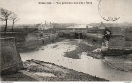 59 - Gravelines -  Vue Générale Des Deux Forts - Gravelines